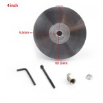 Wholesale Price Engine Metal Propeller Cover Fairing 2.75/3/3.25/3.5/3.75/4inch Aluminum Two Ports for RC Model Airplane UAV
